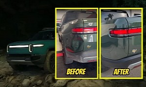 Clever Technician Proves It Doesn't Cost $41,000 To Fix a Rivian's Dented Rear Bumper