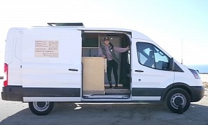 Cleverly Converted Ford Transit Van Balances Flexibility and Comfort