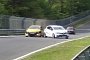 Clio RS 200 from RentRaceCar Crashes at the Nurburgring
