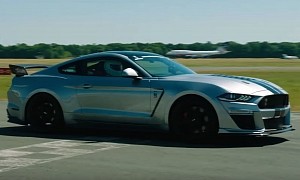 Clive Sutton CS850R Is the Fastest Mustang at the Top Gear Racetrack and It Sounds Demonic