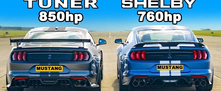 Clive Sutton CS850GT vs Ford Shelby GT500