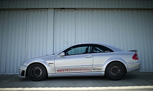 CLK 63 Black Series by Weistec Goes 290 km/h (181 mph) in the Quarter Mile
