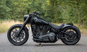 Close to $7K of Extras Turns Harley-Davidson Fat Boy Into the Imposing Wide Dude