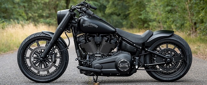 Close to $7K of Extras Turns Harley-Davidson Fat Boy Into the Imposing ...