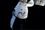 Close Up Photo Shows the SpaceX Resilience Capsule Still Tied to the ISS