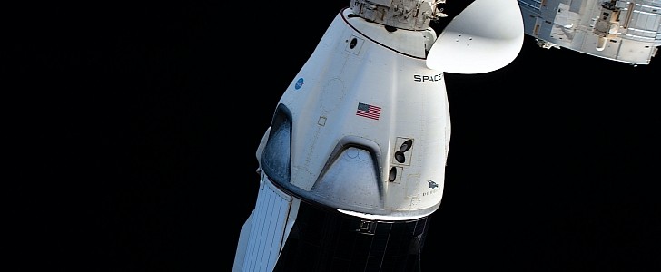 SpaceX Resilience Capsule docked with the ISS
