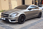 CLS 63 AMG in Frosted Grey Spotted in Dubai