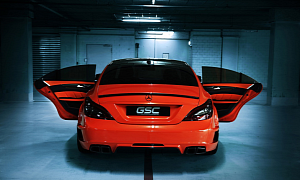 CLS 63 AMG Stealth by GSC Spotted in Underground Garage
