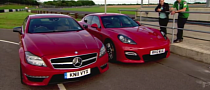 CLS 63 AMG vs Porsche Panamera GTS by Fifth Gear