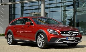 CLS-Class All-Terrain Rendering Is Exquisite, Will Disappoint You