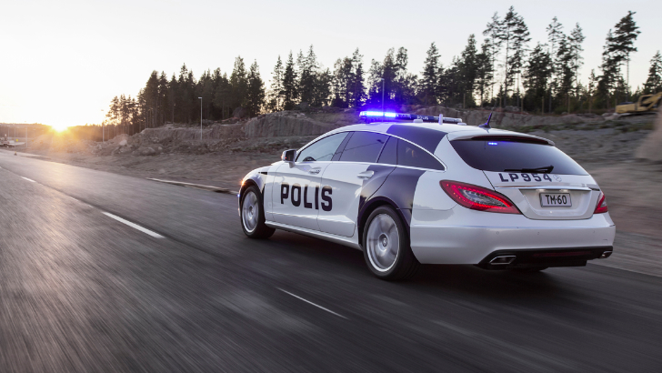 Mercedes-Benz CLS 350 CDI 4Matic Shooting Brake Police Car