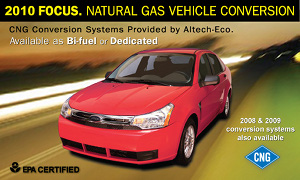 CNG Converted Ford Focus Gets $4,000 Tax Credit