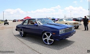 Cobalt-Blue Chevy Malibu With Brushed 24s Is Not Just for Show, LSX Also Says Go