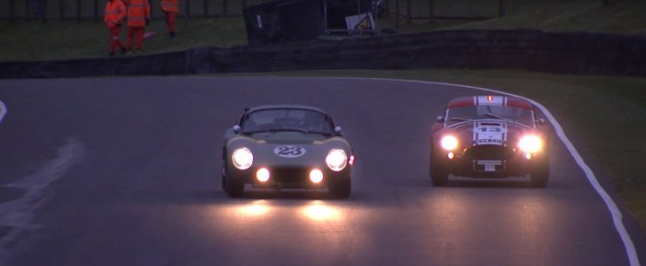 Two Cobras duel on track