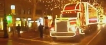 Coca-Cola Christmas Trucks Visit Russia