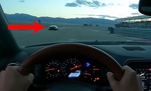 Cocky YouTuber's Nissan GT-R Gets Owned by Two Lamborghinis
