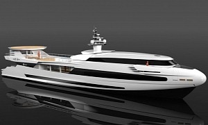 Codecasa Unveils Renders of Aircraft-Inspired Jet 50 Yacht, Jet 2020's Little Sibling