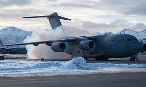 Cold-Starting a C-17 Globemaster III Is This Messy, Smoke Plays a Big Part