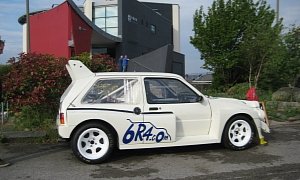 Colin McRae's Group B MG Metro 6R4 Is Just as Crazy as He Was, and Up for Sale