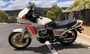 Collectible 1982 Honda CX500 Turbo Holds Pristine Looks and Historical Significance