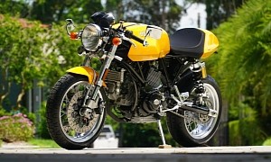 Collectible Ducati Sport 1000 With Termignoni Pipes Looks Angelic, Odo Reads 4,700 Miles
