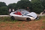 Crash:Maserati GranCabrio and Nissan Sunny in China