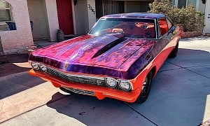 Colorful 1965 Chevrolet Impala SS Is a SEMA Star Out Hunting for a New Owner
