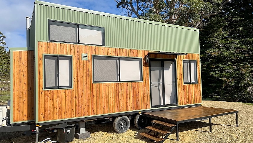 The Little Pardalote is a custom-designed haven on wheels with spectacular interiors