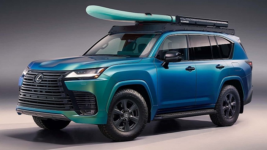 2022 Lexus LX 600 Premium for paddle board enthusiasts