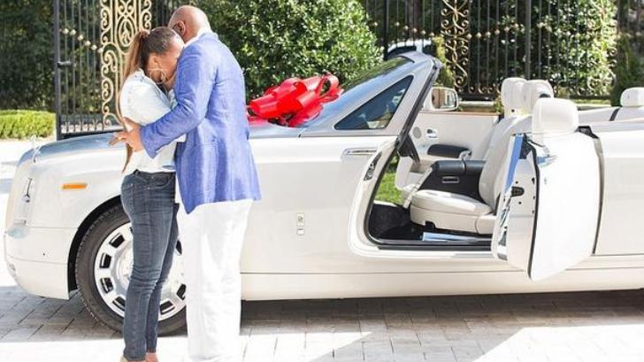 Steve Harvey bought his wife a Rolls-Royce Drophead Coupe
