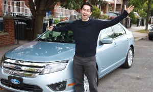 Comedian Uses Ford Fusion Hybrid to Complete Quest