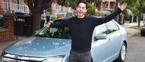 Comedian Uses Ford Fusion Hybrid to Complete Quest