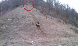 Coming Down Is Sometimes the Hardest Part of ATV Hill Climbing