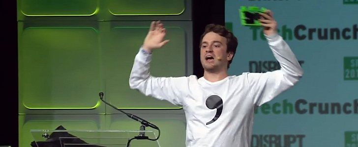 George Hotz introducing the Comma One