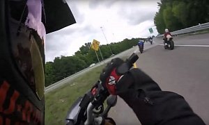 Common Mistake Instantly Sends Moto Vlogger Down