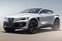 Compact and Sporty Alfa Romeo Crossover-Coupe SUV Stems From the Beauty of Imagination