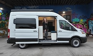 Compact Ford Transit Van Has an Ultra-Functional and Space-Saving Layout, You Can Rent It