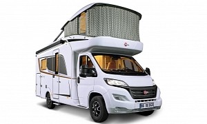 Compact German Motorhome Goes Big on Storage, Boasts an Inflatable Pop-Up Roof
