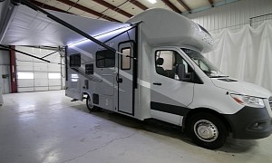 Compact Motorhome Blows Up in Size When Parked, Has Everything You Need