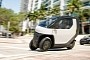 Compact Nimbus One Three-Wheeled EV Can Fit Into Any Parking Space, Has Airbag and A/C