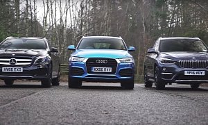 Compact SUV Comparison Finds BMW X1 Is Better Than Mercedes GLA and Audi Q3