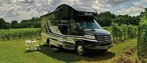 Compact Thor Delano RV Grows in Size When Parked to Sleep Five People in Comfort