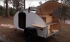 Compact Vaga Teardrop Trailer Is the Perfect Base Camp for All Your Outdoor Adventures