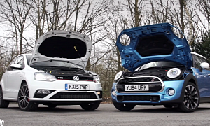 Comparison Test: Volkswagen Polo GTI vs MINI Cooper S