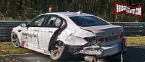 BMW F10 M5 Ring Taxi Crashed on Nordschleife