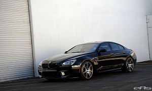 Competition Package BMW M6 Gran Coupe Goes Completely Black