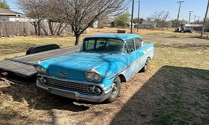 Complete 1958 Chevrolet Bel Air Looks Really Good for a Car This Old, Cheap Too