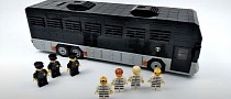 Con Air-Inspired LEGO Prison Bus Comes With Solitary Confinement Cells and Mini Inmates