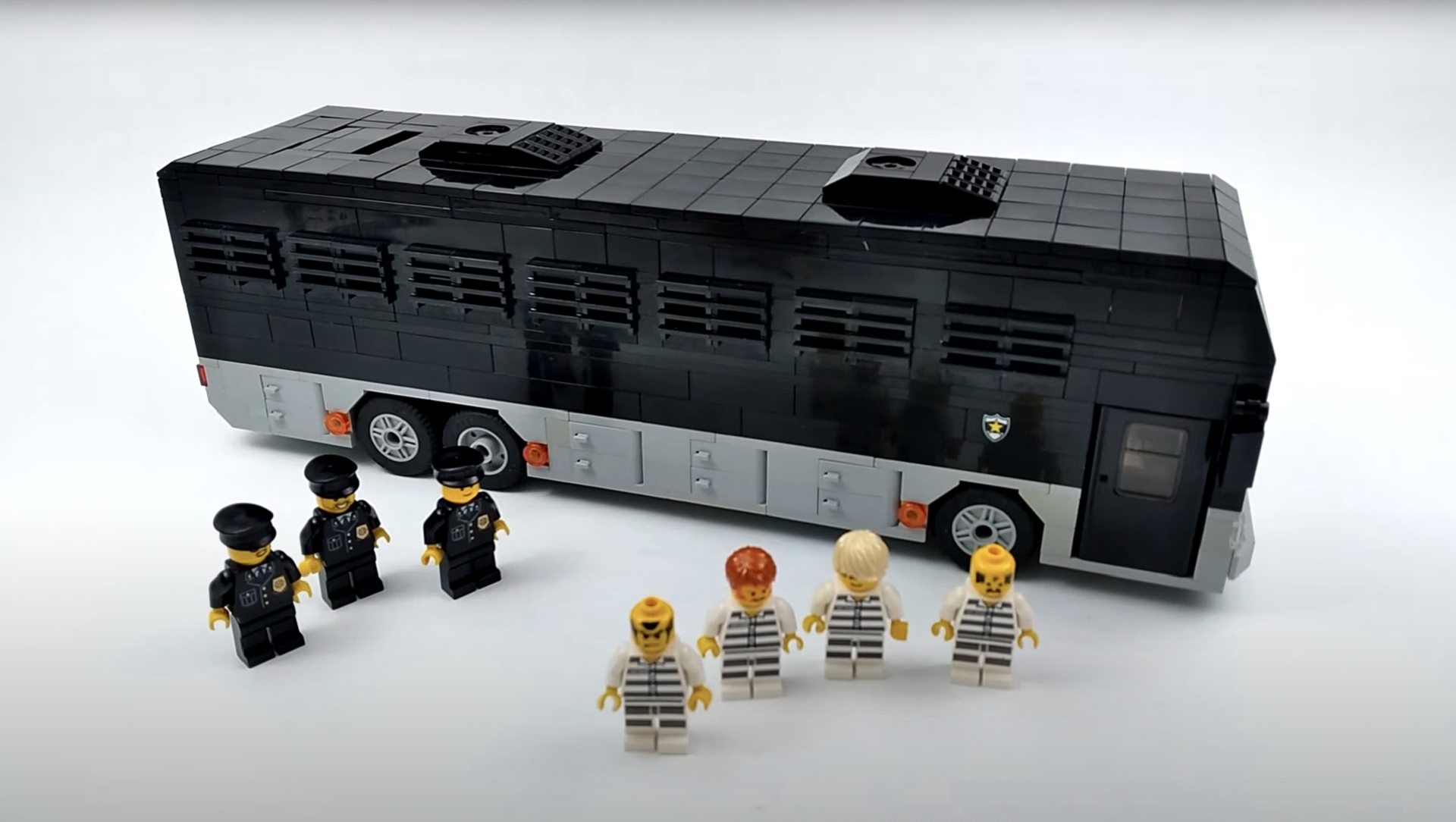 Con Air-Inspired LEGO Prison Bus Comes With Solitary Confinement
