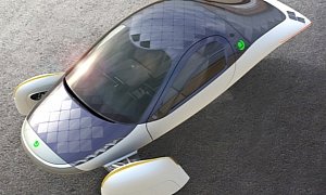 Concept Cars of the Future - Solar-Powered 3-Wheel Aptera Never Needs Charging